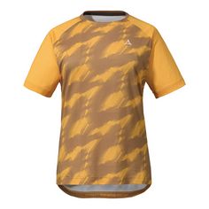 Schöffel Shirt Huesca L Fahrradtrikot Damen 5950 gelb