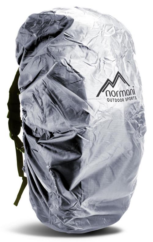 Rückansicht von normani Outdoor Sports Tapetum Lucidum Regenhülle Silber