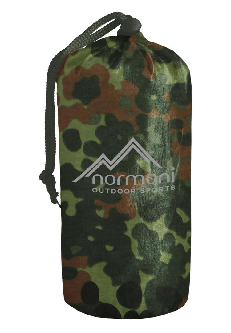 normani Outdoor Sports normani Outdoor Sports Raincover Regenh&uuml;lle - Flecktarn - 2 | SportScheck