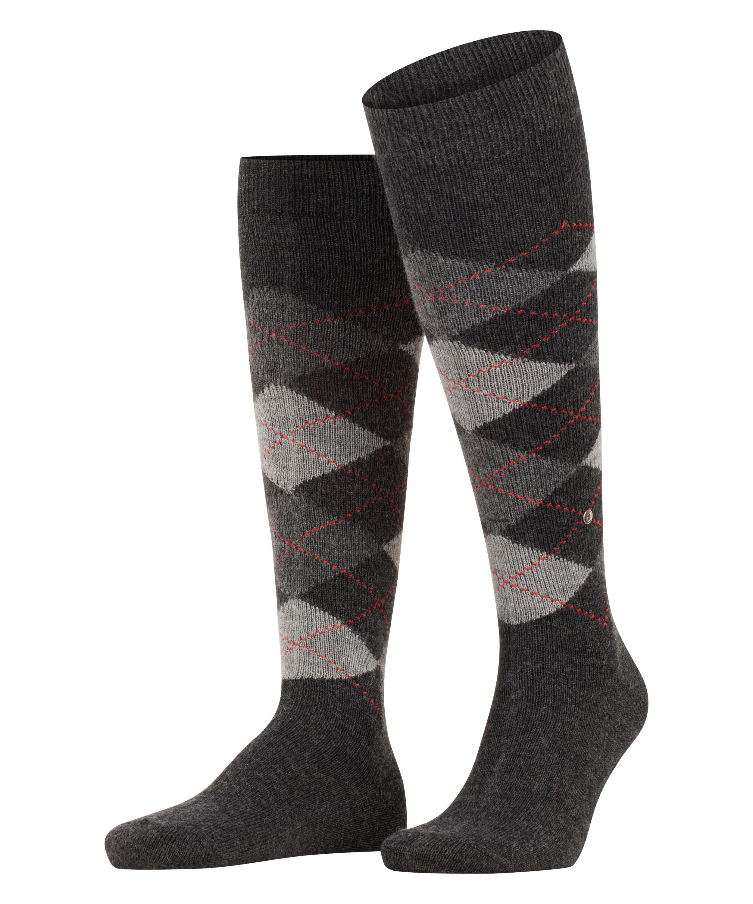 Burlington Kniestr&uuml;mpfe Socken Herren - anthra. moul. (3087)