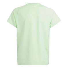 Rückansicht von adidas Kids T-Shirt T-Shirt Kinder Semi Green Spark / Reflective Silver