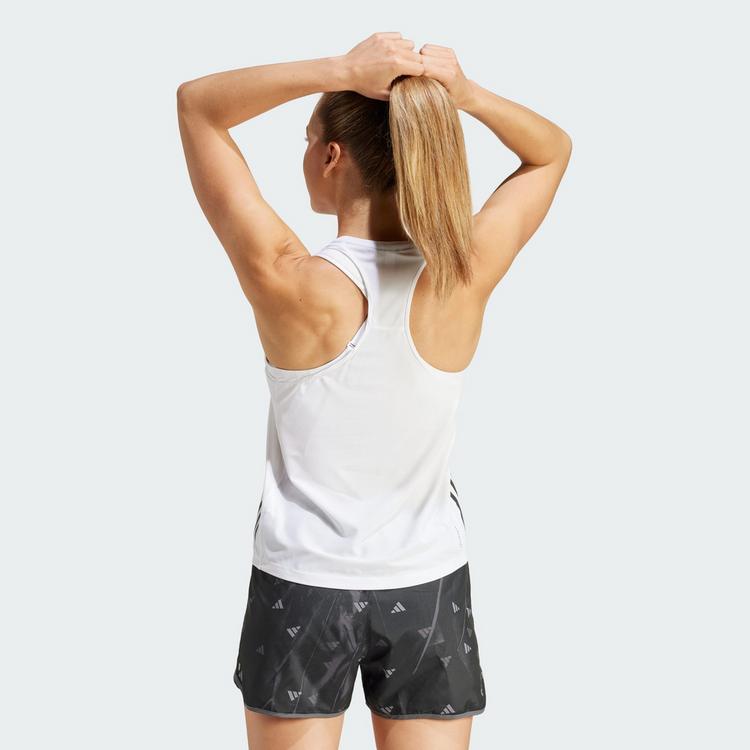adidas adidas Own the Run Tanktop Funktionstank Damen - White - 1 | SportScheck