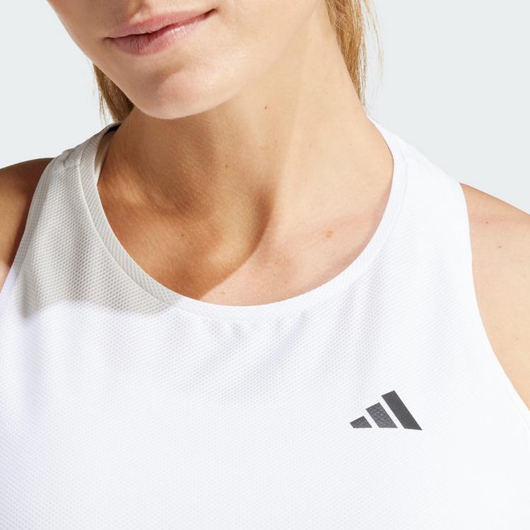 adidas adidas Own the Run Tanktop Funktionstank Damen - White - 0 | SportScheck