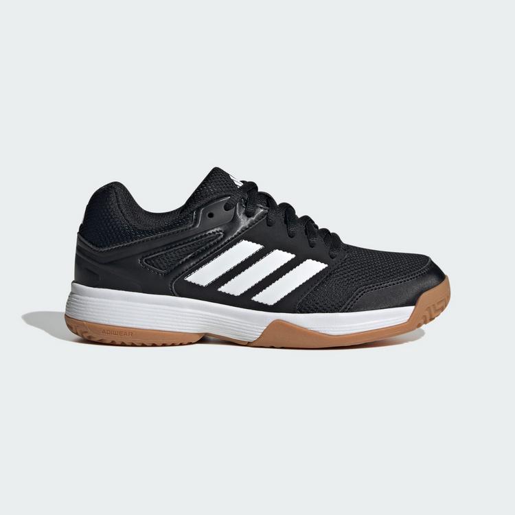 adidas adidas Speedcourt Hallenschuhe Kinder - cblack-ftwwht-gum - 6 | SportScheck