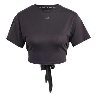 adidas Yoga Studio Wrapped T-Shirt T-Shirt Damen Black / Grey Six