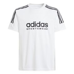 adidas Tiro 24/7 Kids T-Shirt T-Shirt Kinder White / Black