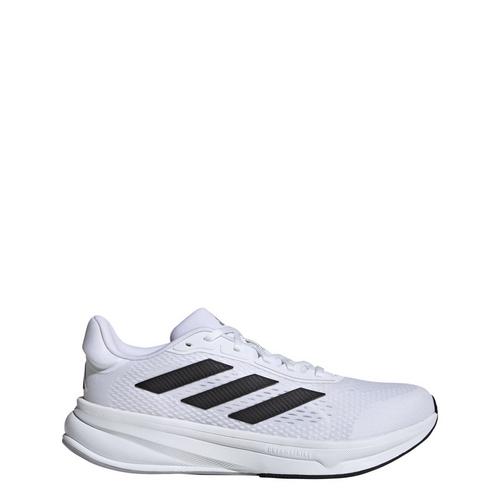 Rückansicht von adidas Response Super Laufschuh Laufschuhe Cloud White / Core Black / Halo Silver