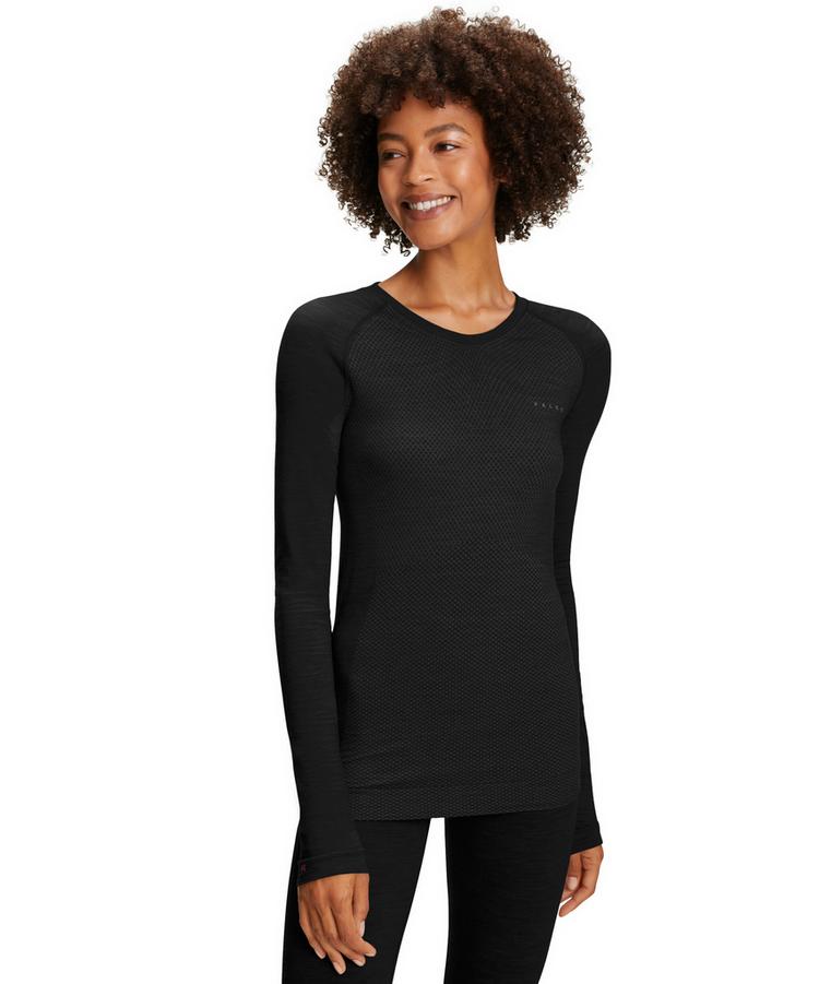 Falke Falke Light longsleeve Regular Funktionsshirt Damen - black (3000) - 0 | SportScheck