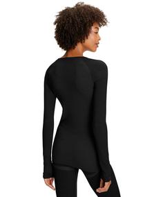 Rückansicht von Falke Langarmshirt Langarmshirt Damen red (8644)