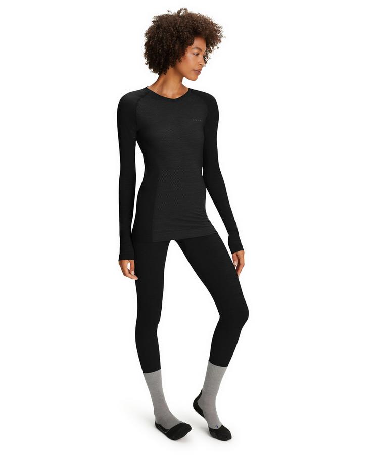 Falke Falke Light longsleeve Regular Funktionsshirt Damen - black (3000) - 1 | SportScheck