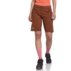 Rückansicht von Schöffel Shorts Danube L Fahrradhose Damen 2950 rot