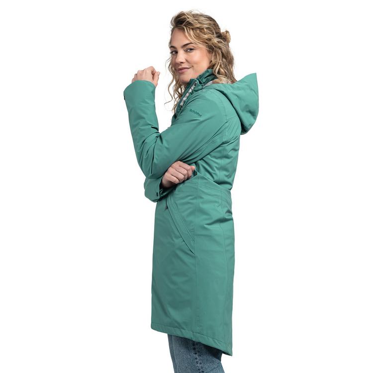 Sch&ouml;ffel Sch&ouml;ffel Parka Sardegna L Parka Damen - 6755 - gr&uuml;n - 2 | SportScheck