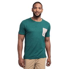 Rückansicht von Schöffel T Shirt Bari M T-Shirt Herren 6755 grün
