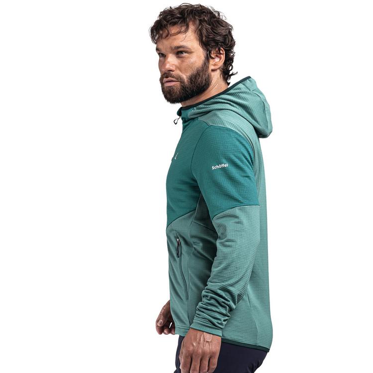 Sch&ouml;ffel Sch&ouml;ffel Fleece Hoody Hydalen M Fleecejacke Herren - 6755 - gr&uuml;n - 2 | SportScheck