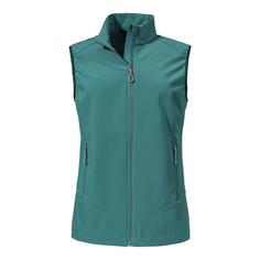 Schöffel Softshell Vest Tonion L Outdoorweste Damen 6755 grün