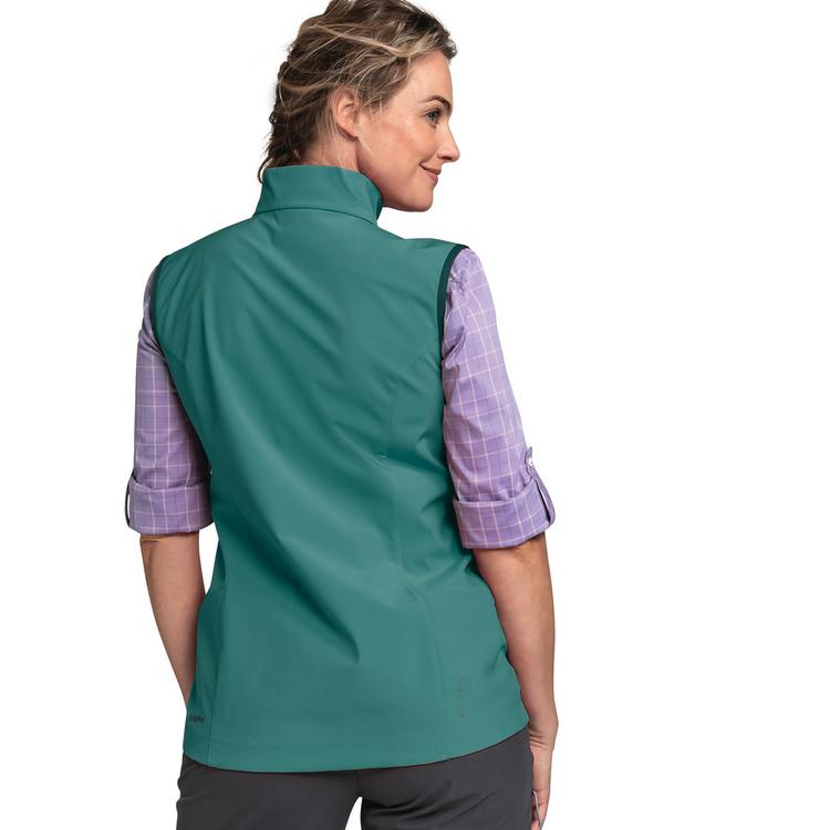 Sch&ouml;ffel Sch&ouml;ffel Softshell Vest Tonion L Outdoorweste Damen - 6755 - gr&uuml;n - 1 | SportScheck