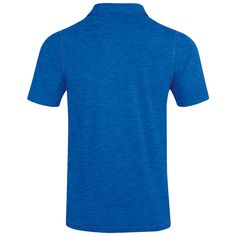 Rückansicht von JAKO Premium Basics Poloshirt Herren blau