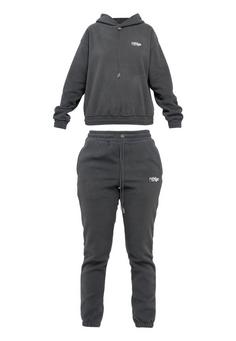 Tom Barron Trainingsanzug Damen grau