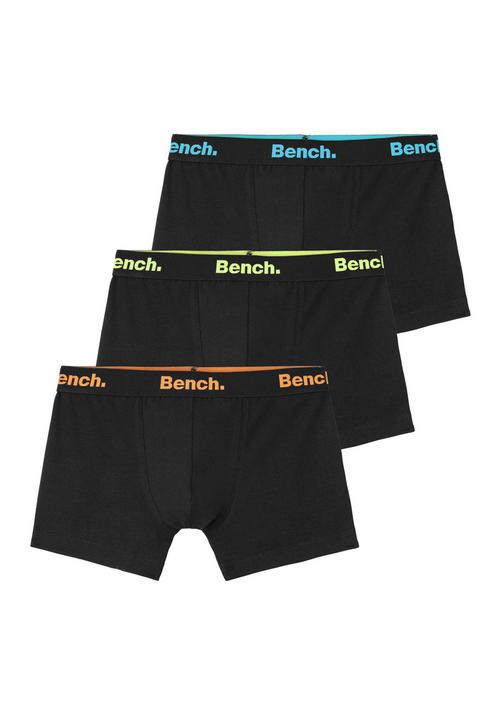 Rückansicht von Bench Boxer Boxershorts Herren kontrastfarbene Details