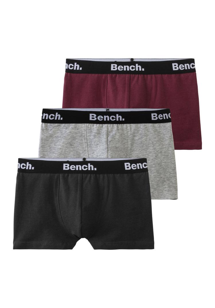 Bench Bench Boxer Unterhose Herren - schwarz - grau - blau - 1 | SportScheck