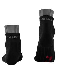 Rückansicht von Falke Laufsocken Damen black (3003)