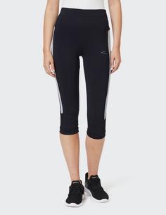 Rückansicht von VENICE BEACH VB Kim 3/4-Tights Damen black_soft steel