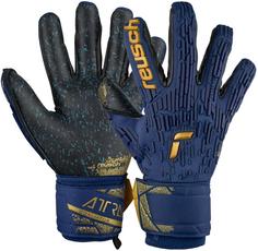 Reusch Attrakt Freegel Fusion Goaliator Fingerhandschuhe 4411 blue/gold/black