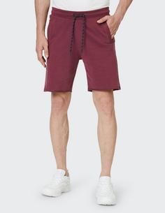 Rückansicht von VENICE BEACH VBM Aiden Sweatshorts Herren burgundy