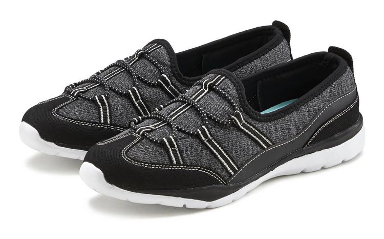 Lascana Lascana Sneaker Sneaker Damen - schwarz-wei&szlig; - 0 | SportScheck