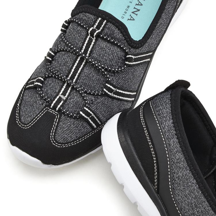 Lascana Lascana Sneaker Sneaker Damen - schwarz-wei&szlig; - 1 | SportScheck