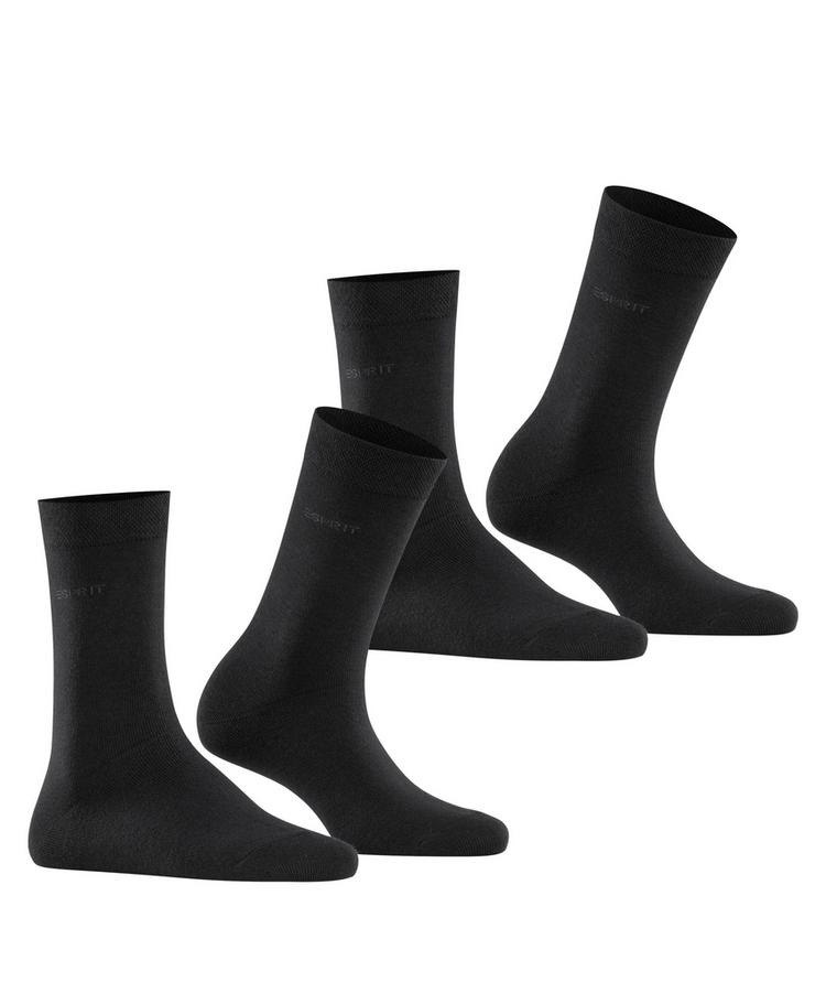 ESPRIT ESPRIT Basic Easy SO  2-Pack Socken Damen - black (3000) - 0 | SportScheck
