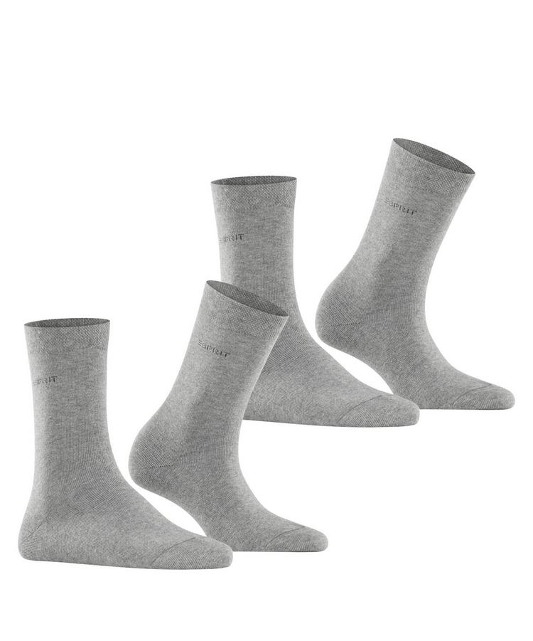 ESPRIT ESPRIT Basic Easy SO  2-Pack Socken Damen - light greymel. (3390) - 0 | SportScheck