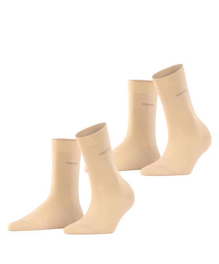 ESPRIT ESPRIT Basic Easy SO  2-Pack Socken Damen - cream (4011) - 0 | SportScheck