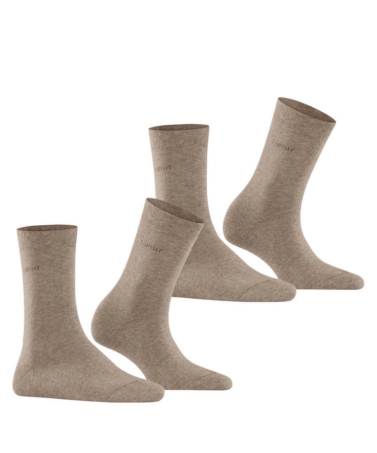 ESPRIT ESPRIT Basic Easy SO  2-Pack Socken Damen - nutmeg mel (5410) - 0 | SportScheck