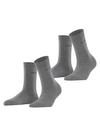 ESPRIT Uni  2-Pack Socken Damen - light greymel. (3390)