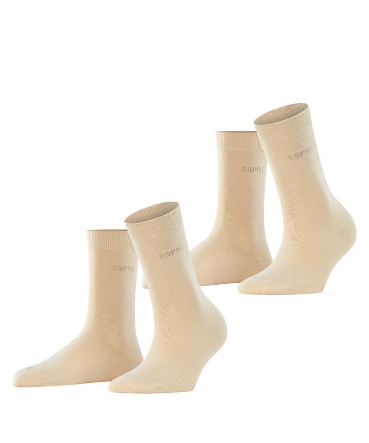 ESPRIT ESPRIT Uni  2-Pack Socken Damen - cream (4011) - 0 | SportScheck