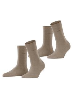 ESPRIT Uni  2-Pack Freizeitsocken Damen nutmeg mel (5410)