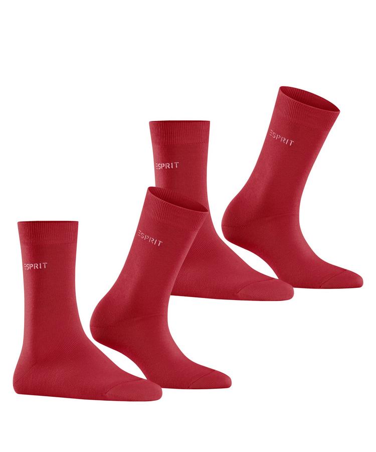 ESPRIT ESPRIT Uni  2-Pack Socken Damen - red pepper (8074) - 0 | SportScheck