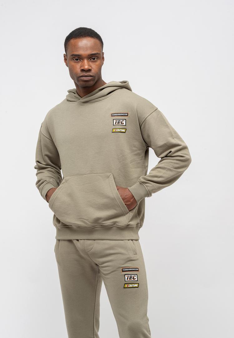 Tom Barron Tom Barron Trainingsanzug Herren - khaki - 1 | SportScheck