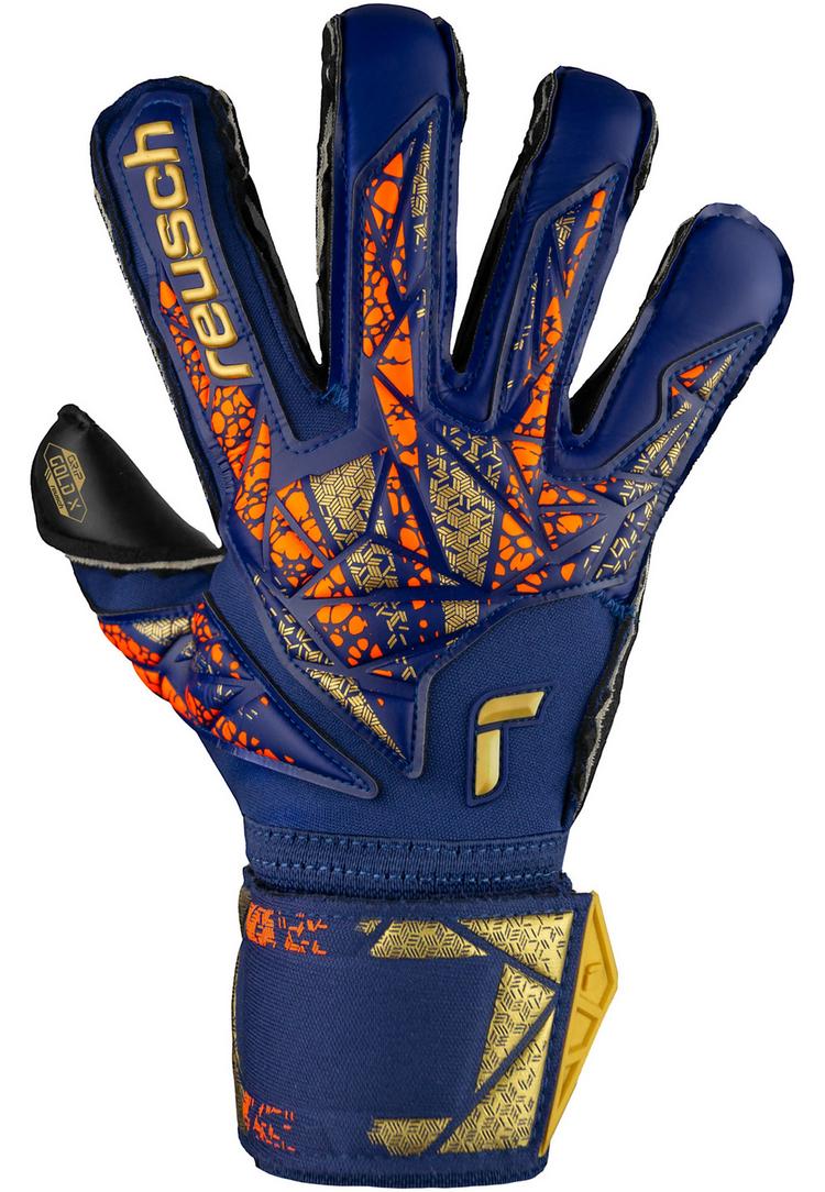 Reusch Reusch Attrakt Gold X Evolution Torwarthandschuhe - 4411 premium blue/gold/black - 0 | SportScheck