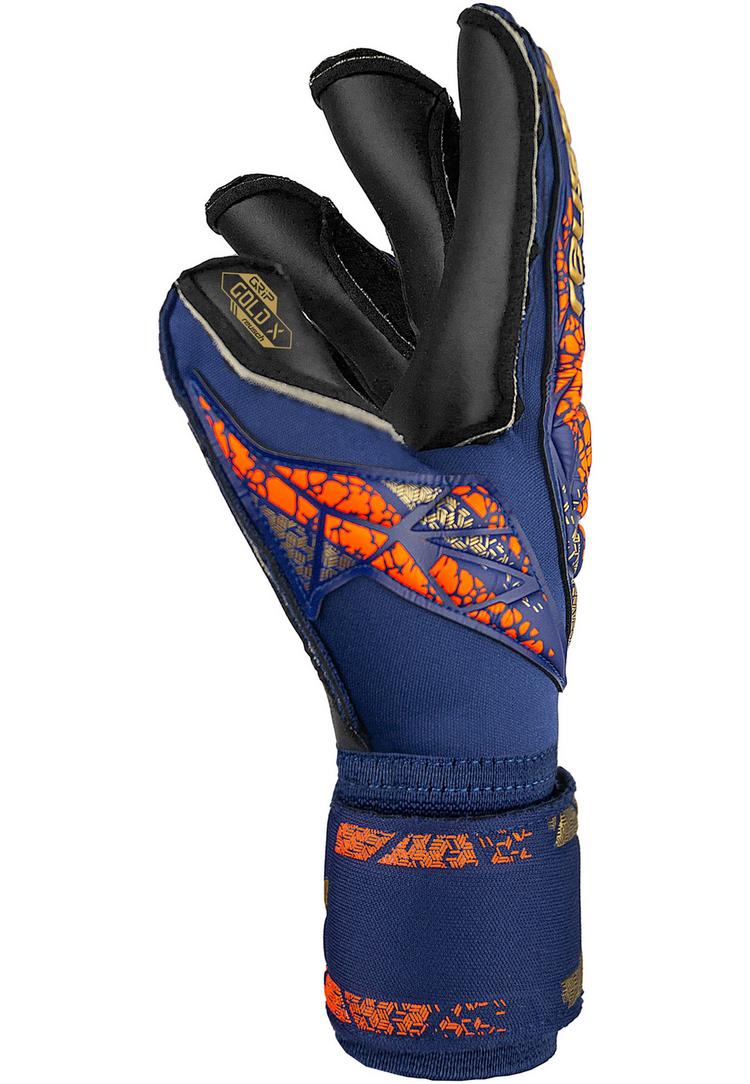 Reusch Reusch Attrakt Gold X Evolution Torwarthandschuhe - 4411 premium blue/gold/black - 0 | SportScheck