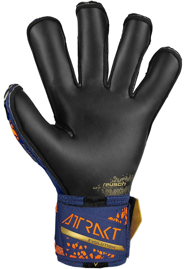 Reusch Reusch Attrakt Gold X Evolution Torwarthandschuhe - 4411 premium blue/gold/black - 1 | SportScheck