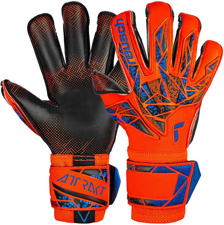 Reusch Reusch Attrakt Gold X Evolution GluePrint Torwarthandschuhe - 2211 orng/blue/blck - 0 | SportScheck
