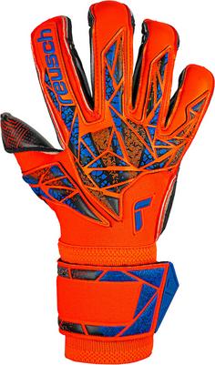 Rückansicht von Reusch Attrakt Gold X Evolution GluePrint Fingerhandschuhe 2211 orng/blue/blck