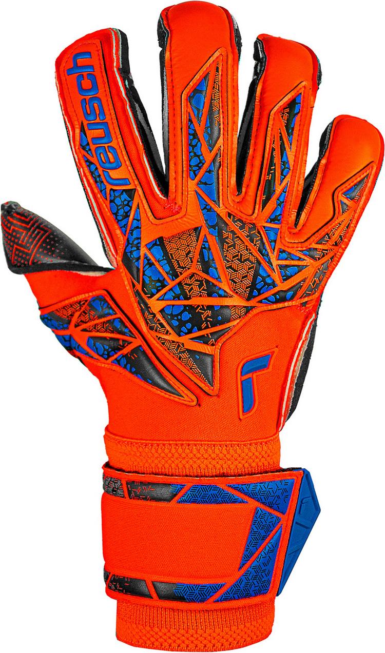 Reusch Reusch Attrakt Gold X Evolution GluePrint Torwarthandschuhe - 2211 orng/blue/blck - 0 | SportScheck