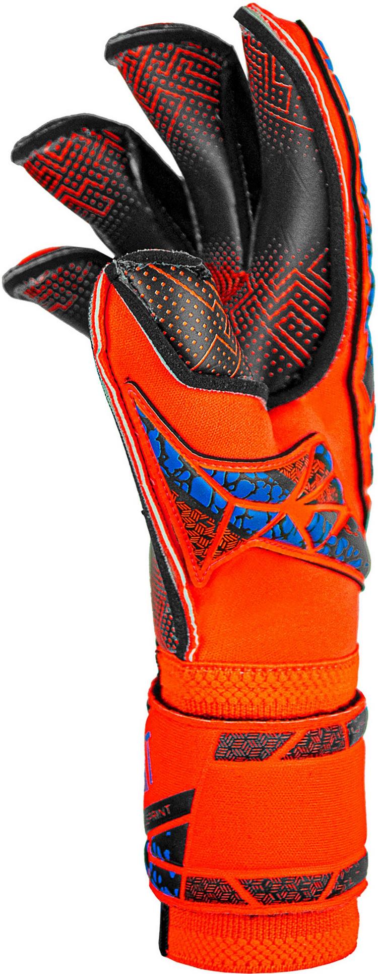 Reusch Reusch Attrakt Gold X Evolution GluePrint Torwarthandschuhe - 2211 orng/blue/blck - 0 | SportScheck