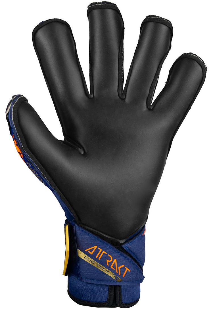 Reusch Reusch Attrakt Duo Evolution Torwarthandschuhe - 4411 premium blue/gold/black - 1 | SportScheck