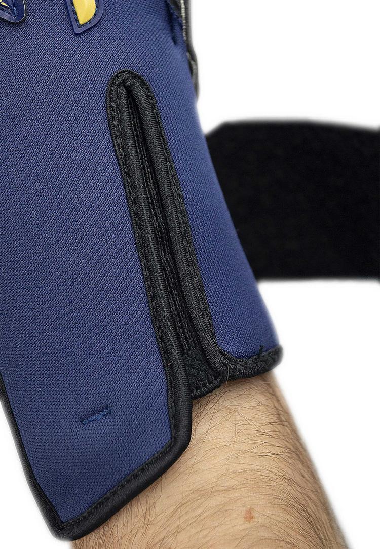 Reusch Reusch Attrakt Duo Evolution Torwarthandschuhe - 4411 premium blue/gold/black - 5 | SportScheck