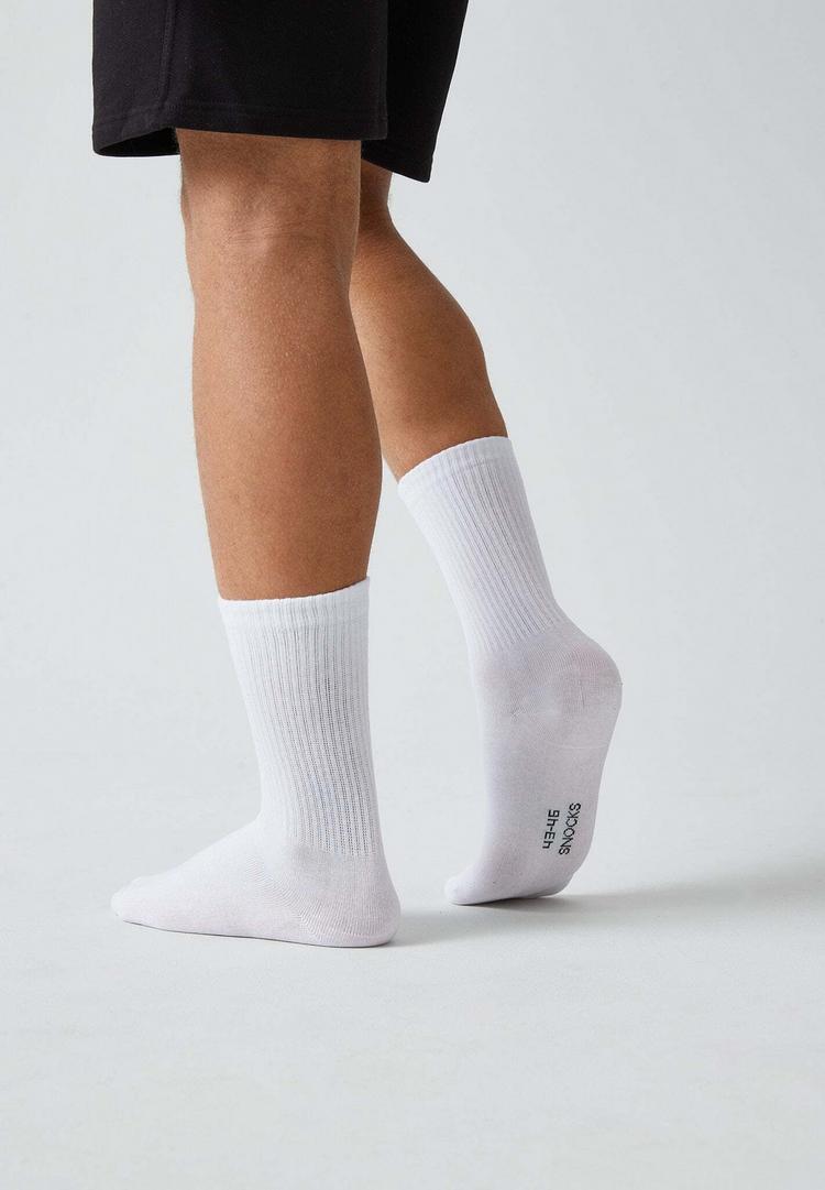 Snocks Snocks Tennissocken aus Bio-Baumwolle Socken - Wei&szlig; - 4 | SportScheck