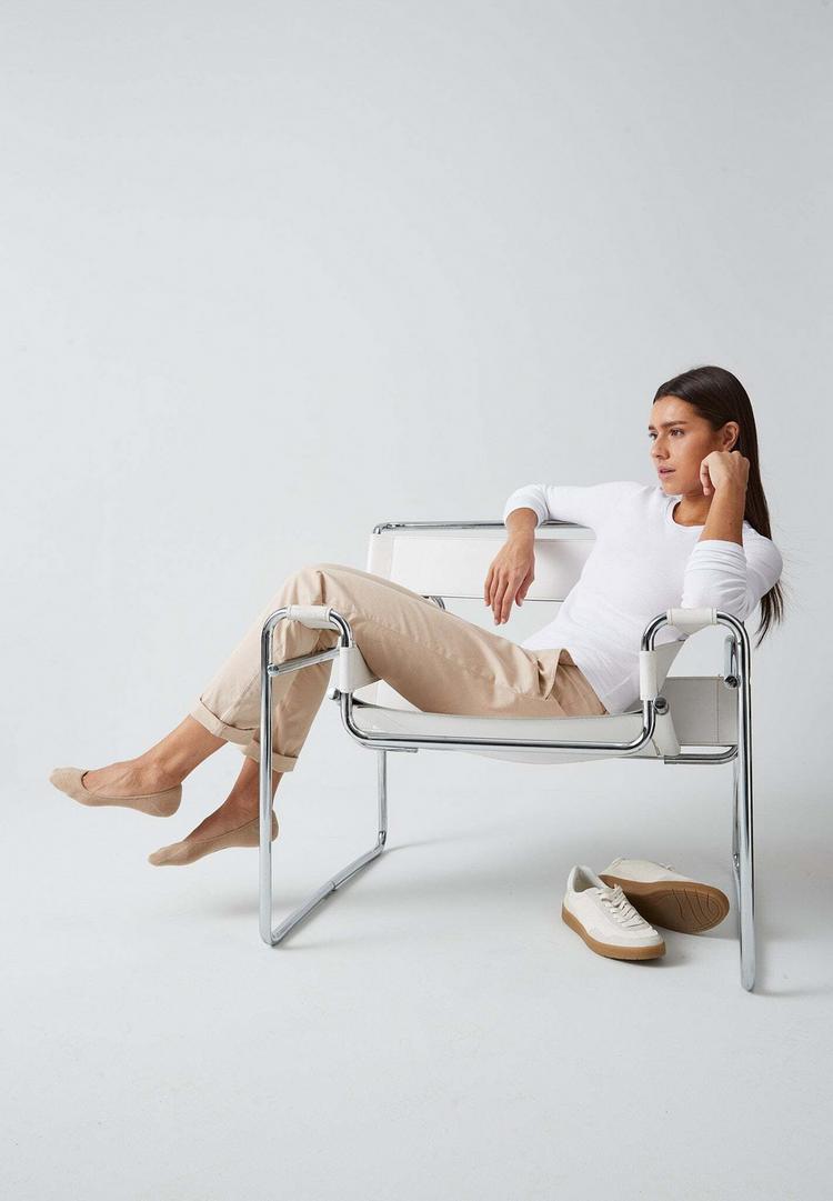 Snocks Snocks Ballerina Socken aus Bio-Baumwolle Socken Damen - beige - 5 | SportScheck